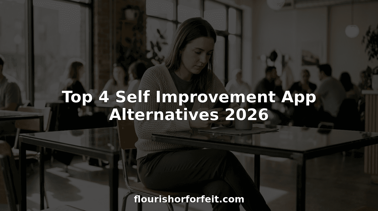 Top 4 Self Improvement App Alternatives 2026